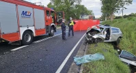Tragiczny wypadek na drodze krajowej nr 22