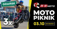 Motopiknik RRmoto w Gdańsku 03.10 – odwiedź największy sklep motocyklowy na Pomorzu!