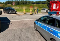 Wypadek na skrzyżowaniu. Kobieta nie zatrzymała się przed 'STOP'