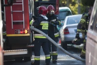40-latek porażony prądem. 'Stwierdzono zgon'