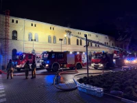 Pożar w centrum miasta. Ewakuowano 10 osób