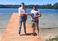 Kąpielisko nad jeziorem już otwarte. Ratownicy, większa plaża i nowy pomost