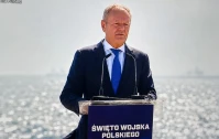 Święto Wojska Polskiego w Gdyni. Tusk: 'Chcemy uniknąć wojny, a uniknie wojny tylko ten, kto jest silny'