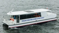 Tramwaj wodny wrócił na Zatokę Pucką. Pierwsze rejsy już się odbyły