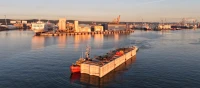Przełom przy budowie Portu Zewnętrznego. Pierwsza skrzynia trafiła na swoje miejsce