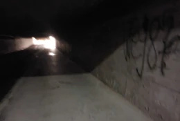 'Egipskie ciemności' w tunelu w Wejherowie. Mieszkanka pyta co z oświetleniem. Radni odpowiadają