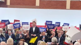 'Rozliczmy ten kabaret, to złodziejstwo'. Rafał Trzaskowski przyjechał do Wejherowa
