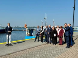 Port będzie lepiej zabezpieczony przed falami i lodem. Podpisano umowę na budowę falochronu 