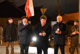 Wejherowianie oddali hołd Żołnierzom Wyklętym. Marcin Drewa: "Jestem szczęśliwy, że jest tutaj tyle młodzieży"