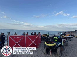 Tragedia nad morzem. Mężczyzny nie udało się uratować