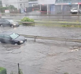 Burze przeszły nad Pomorzem. Zalane ulice i interwencje straży pożarnej
