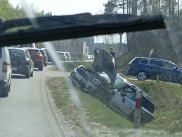 Karambol na drodze wojewódzkiej! Zderzenie czterech aut
