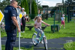 Miasteczko rowerowe otwarte! Dzieci wypróbowały je na jednośladach i hulajnogach