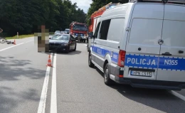 Dwa wypadki z rowerzystami w Bolszewie i Kębłowie. Cykliści trafili do szpitala 
