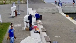 Turystów ogarnął strach! Pijany 34-latek siał zamęt w marinie