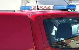 Zapalił się olej na kuchence. W mieszkaniu były dzieci