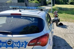Motocyklista zatrzymany bez prawa jazdy. Sprawą zajmie się sąd
