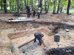 Odnaleźli ludzkie szczątki i łuskę do karabinu. Kolejne odkrycie na Westerplatte