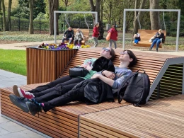 Dwa hektary zieleni w centrum Wejherowa. Park Kaszubski otwarty