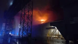 Pożar taśmociągu w terminalu zbożowym. Jest komunikat Portu Gdynia