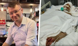 Jego dzieci zginęły w karambolu na S7, sam walczy o życie 