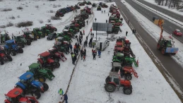 Ciągniki ponownie wyjechały na ulice. Protest rolników