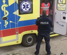 Przewróciła się i wołała o pomoc. Sąsiedzi zareagowali 