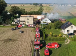 Płomienie pochłonęły życie 70-latki. Strażacy walczyli też o zwierzęta