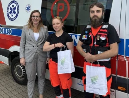 W Luzinie i Kosakowie pojawiły się karetki pogotowia 