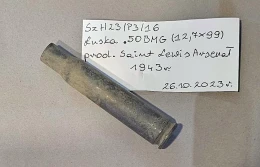 Historia pewnej łuski od naboju znaleziona w gminie Choczewo. Możliwe, że pochodzi z amerykańskiego bombowca