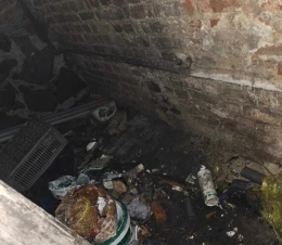 Pożar w piwnicy. Użyli kamery termowizyjnej