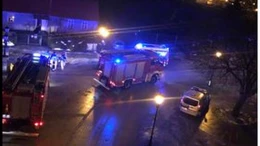 Wejherowo: Pożar sadzy w kominie w budynku wielorodzinnym na ul. Wałowej. Podczas akcji znaleziono zwłoki | WIDEO