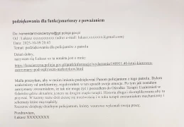 Podziękował policjantom, że złapali go, gdy prowadził pod wpływem narkotyków [LIST]