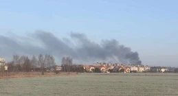 Kolejny pożar w Gdańsku! Pali się zakład obróbki drewna