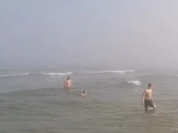 Niesamowite zjawisko na Półwyspie Helskim. Zobaczcie! [WIDEO]