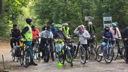 Zginęli, bo byli patriotami. Na rowerach oddali hołd pomordowanym