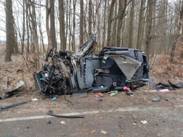 Tragiczny wypadek. Kierowca nie przeżył