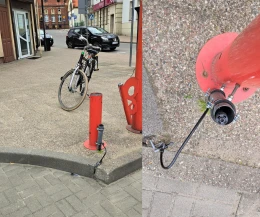 Kolejny akt wandalizmu w Tczewie. Ledwo naprawione, już zniszczone