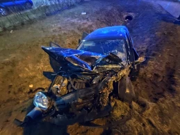Wypadek z udziałem trzech osobówek. Kilka osób poszkodowanych 