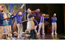 Smerfy zawładnęły Filharmonią Kaszubską 
