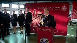 Będzie nowy komendant wejherowskiej straży pożarnej. Pożegnali Jacka Niewęgłowskiego