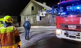 Pożar domu jednorodzinnego. W środku ciało mężczyzny 