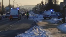 Potrącenie policjantki w Wejherowie! Funkcjonariuszka trafiła do szpitala 