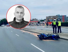 Wjechał na czerwonym świetle. Uderzył w motocyklistę, który zmarł w szpitalu