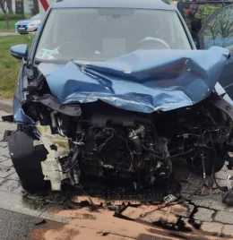 Wypadek w Pucku! Kilka osób poszkodowanych, w tym dwójka dzieci