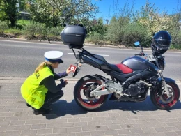 Będą walczyć z nieprawidłowo zamocowanymi tablicami w motocyklach