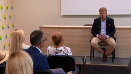 Wybory do europarlamentu. Spotkanie z kandydatem w Wejherowie. 'My budujemy tutaj baterię energetyczną dla całej Polski'