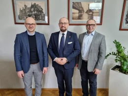Spotkanie z prezesem Koral. Omawiano potencjalne inwestycje w mieście