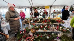 Świąteczna aura na Jarmarku Bożonarodzeniowym w Krokowej 
