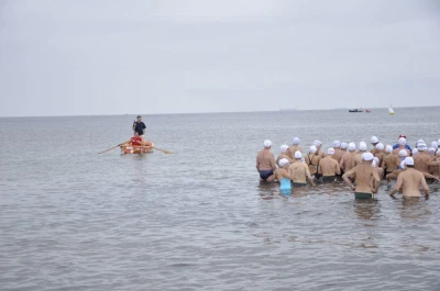 Sopot: Pływali dookoła mola